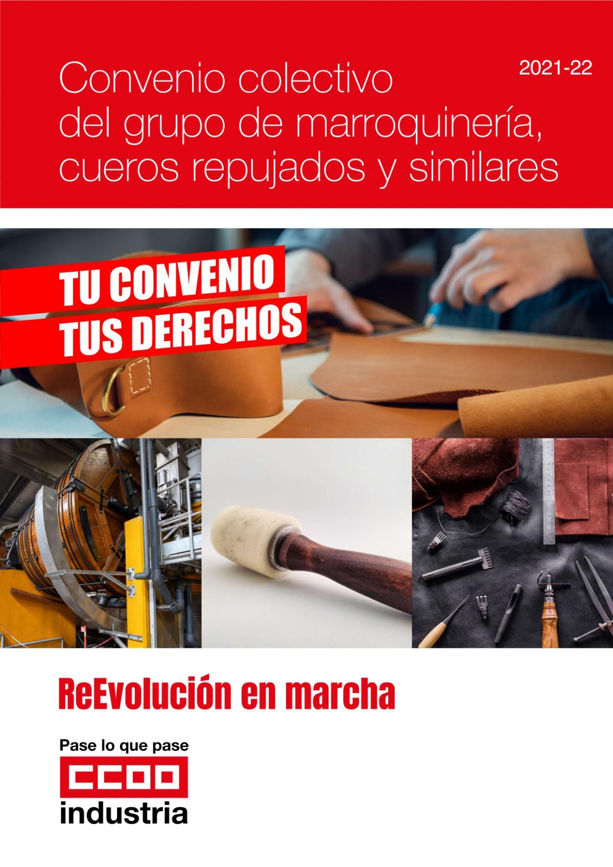 Convenio colectivo del grupo de marroquinera, cueros repujados y similares