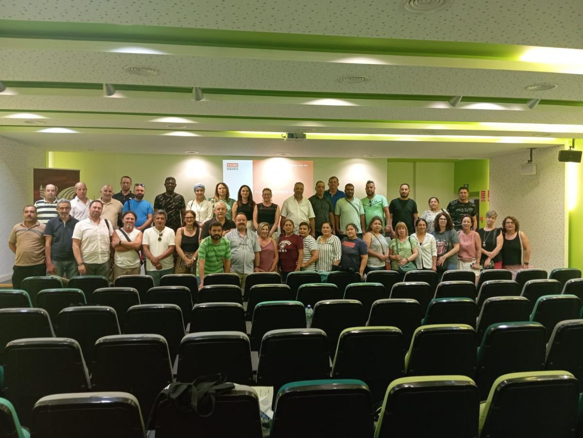 Asistentes a la jornada que se celebr en Cartagena