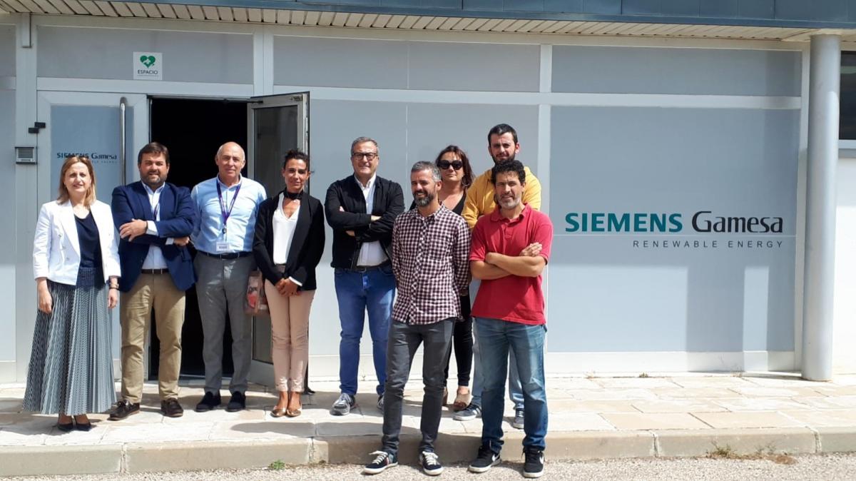 CCOO visita Siemens-Gamesa Cuenca